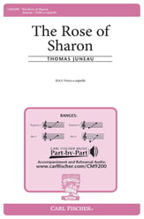 The Rose of Sharon SSAA choral sheet music cover